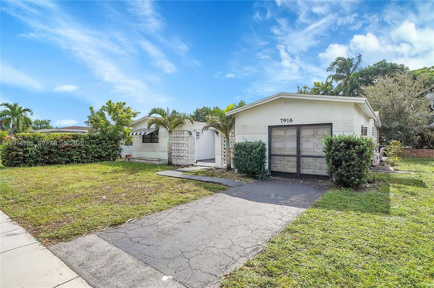 Spacious 3/2 home with an oversized 1 car garage. Large covered terrace overlooking the pool. Roof 2022, AC 2022. No Association. This is an unapproved short sale. Home need cosmetic work amongst other things.  Pool  filter not working. Home is very messy and dirty with a foul smell. The Bank is aware but they do not clean out short sale properties. Seller has moved away, out of the area and is also not cleaning it. Please take this into account if families with minors are attending. you may want minors to stay outside. There is no electricity in the home.