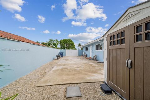 A home in Miami