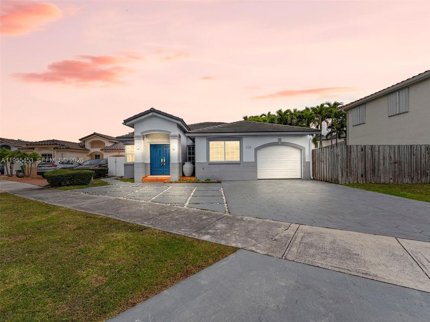 Great location spacious and elegant 4 bedroom, 2 bath, 1 car garage pool home! This stunning residence features a modern kitchen, ample living space, and a refreshing pool with jacuzzi. Large yard for entertaining. Enjoy a lifestyle of comfort and relaxation.