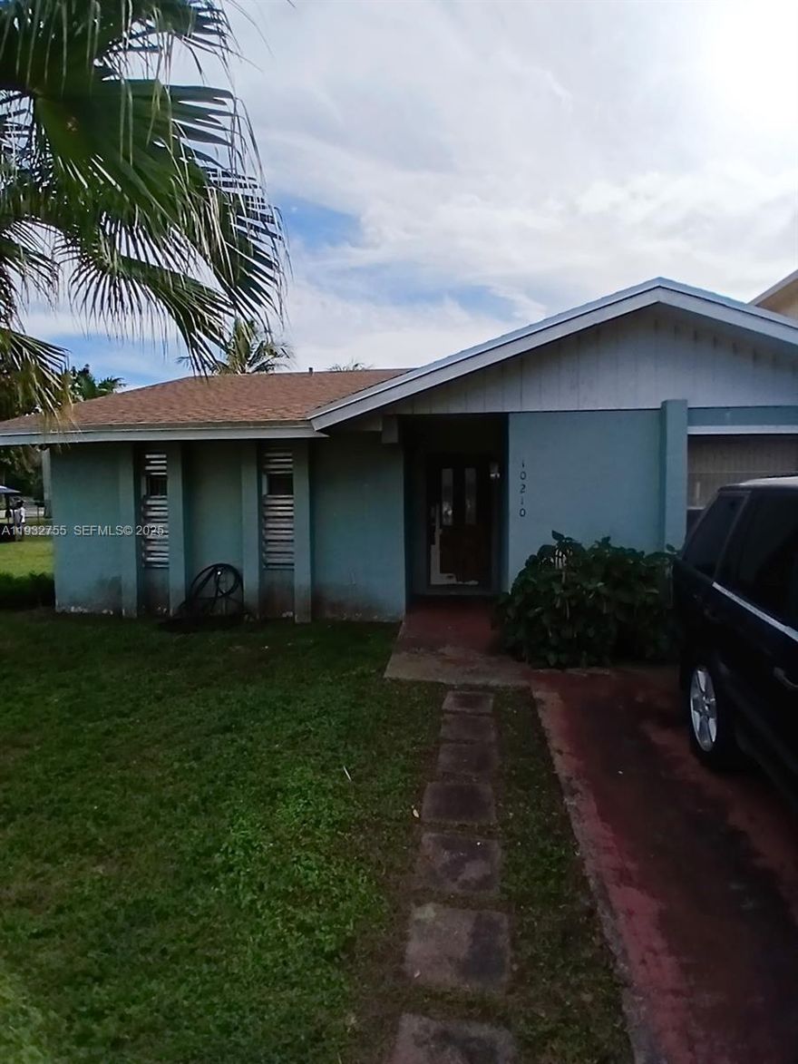 Great Opportunity to own a true 4/2 in South Miami Dade County. This home has approximately 1600 sq ft. It's located in an area currently going under major revitalization. Close proximity to public transportation (Busway). Property will be freshly painted inside and out. Kitchen cabinets will be refurbished. Mather bathroom in the process of being updated. Seller will consider AS-IS Offer in current condition. Owner Occupants and Investors welcome. Walk through video available upon request. Contact us for showing and more info.