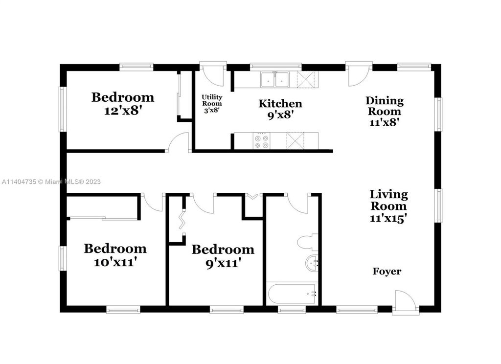 Photo of 1412 8th St, West Palm Beach, FL 33401 (MLS # A11404735)