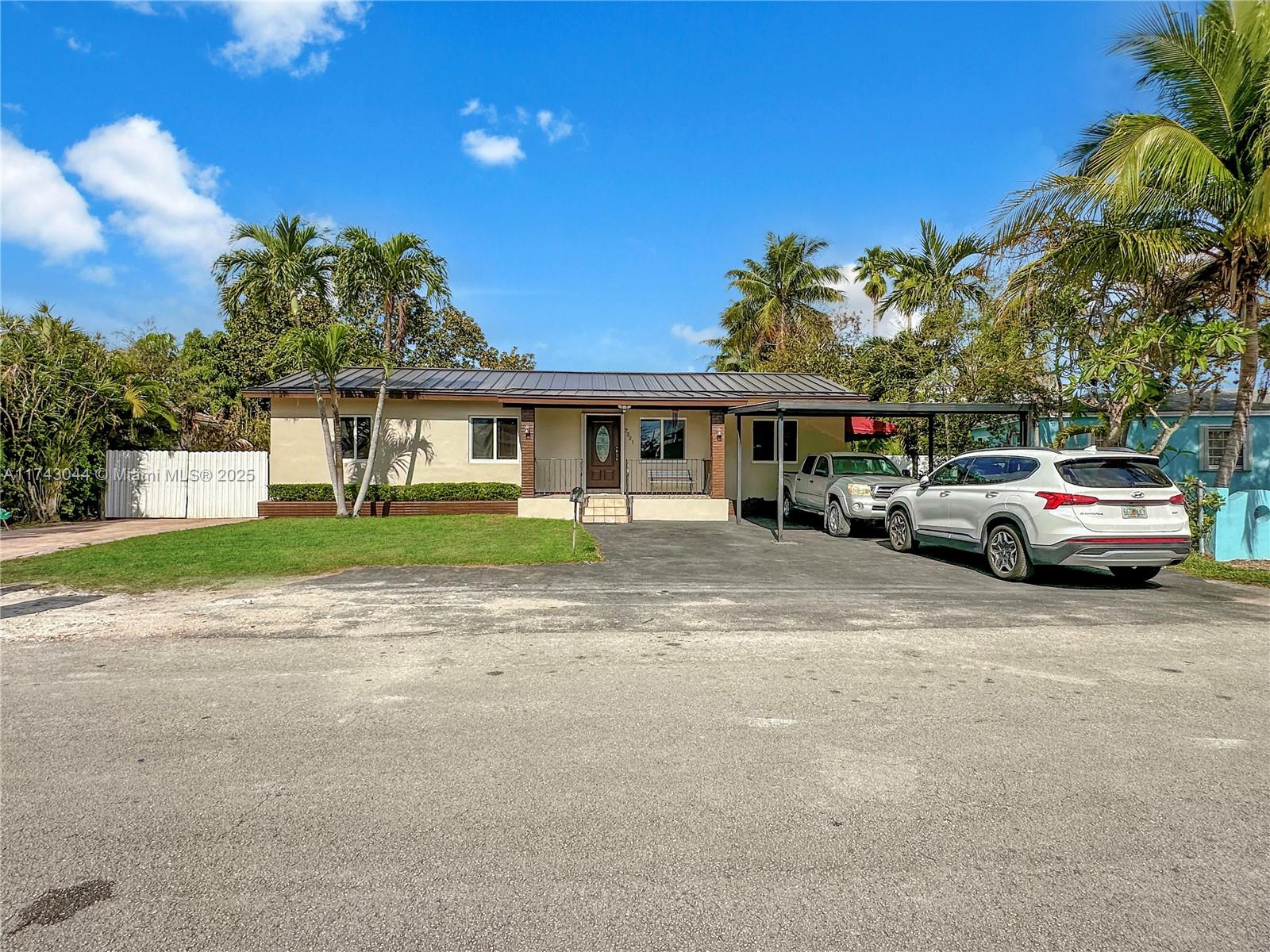 Welcome to 7321 SW 18th Street Road, Miami, FL 33155 —a beautifully updated 4-bedroom, 2-bathroom home nestled in a highly desirable neighborhood. This stunning property boasts a brand-new roof, hurricane impact windows, and a modernized kitchen with stylish finishes.
Step outside to enjoy the spacious backyard, perfect for entertaining, complete with a bonus outdoor kitchen—ideal for weekend BBQs and gatherings. The expansive yard offers endless possibilities.
Located near top-rated schools, parks, shopping, and dining, this home provides both comfort and convenience. Don't miss the opportunity to rent this gem in the heart of Miami!
?? Schedule your private showing today!
