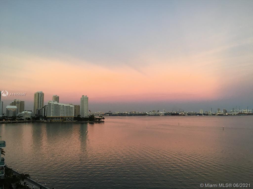 Impeccable bayfront north east corner unit facing Biscayne Bay! Don't miss the opportunity to live in this 2 bedrooms 2 bathrooms, remodeled unit, with new marble floors. One of the best buildings in the Brickell District area! One COVERED PARKING SPACE. 24 Hours security, beautiful pool, BBQ and Gym on premises. Brand new Washer and Dryer on the same floor! Air conditioning is included in the rent. Just steps away from the Brickell City Center, the best restaurants, shops and cafes! Unit is tenant occupied until July 27th, 2021. Easy to show, but please allow 24 hours notice. Call Listing Agent to make your appointment!