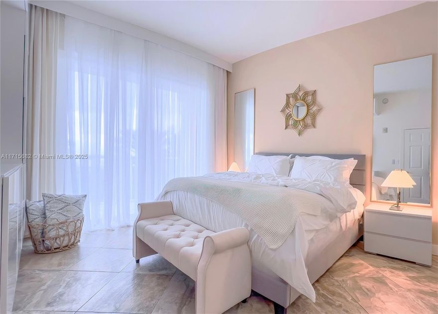 Beautifully decorated and fully furnished 2 bedroom Penthouse for rent. High 10f ceilings, blackout curtains, most comfortable pillows and mattresses, 2 smart TVs and fully equipped kitchen. Minimum rent 30 days. Off season $3500; High season $7500/m. CALL OR TEXT 914-4O93787 KRISTINA