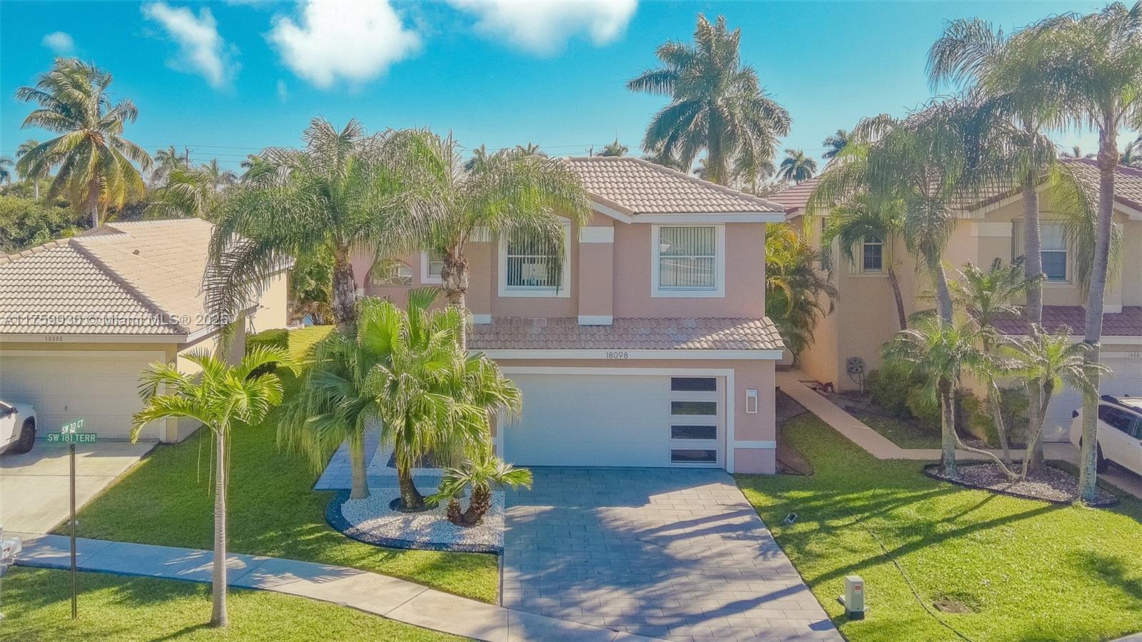 Property for Sale at 18098 Sw 30th Ct, Miramar, Broward County, Florida - Bedrooms: 3 
Bathrooms: 3  - $675,000