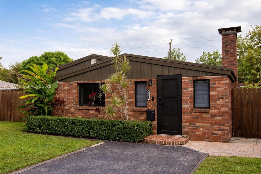 welcome  to your dream home in north Miami Beach  this charming single family home 2 bed/1 bath  completely  remodeled  Move in ready- Won't last
