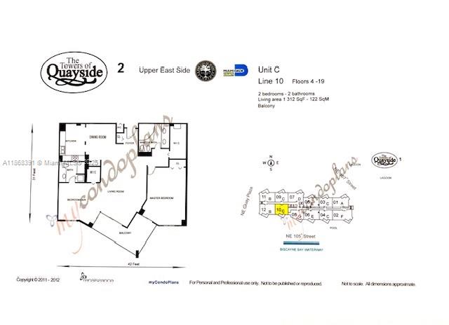 TOWERS OF QUAYSIDE CONDO - Residential