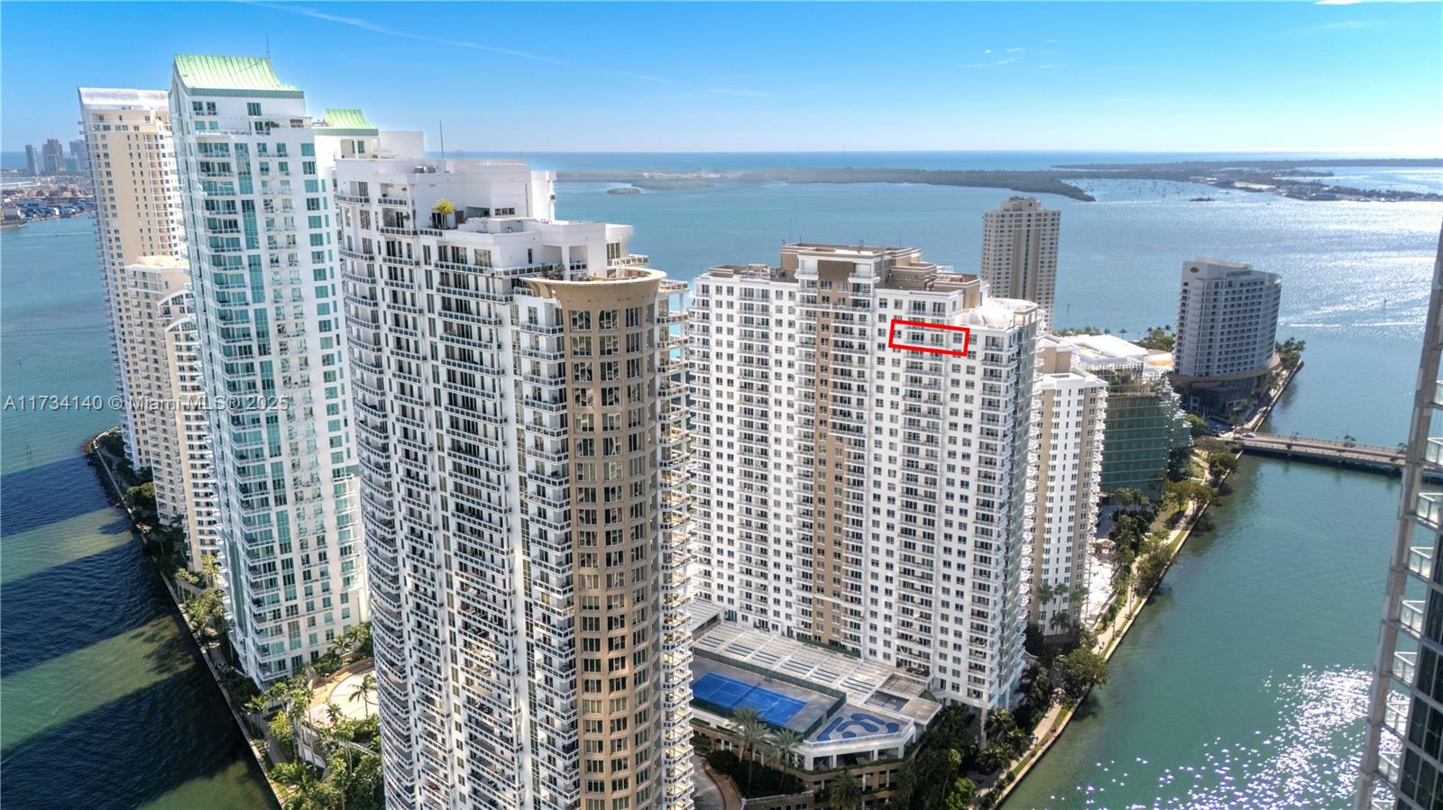 Property for Sale at 801 Brickell Key Blvd 3104, Miami, Broward County, Florida - Bedrooms: 3 
Bathrooms: 3  - $1,175,000