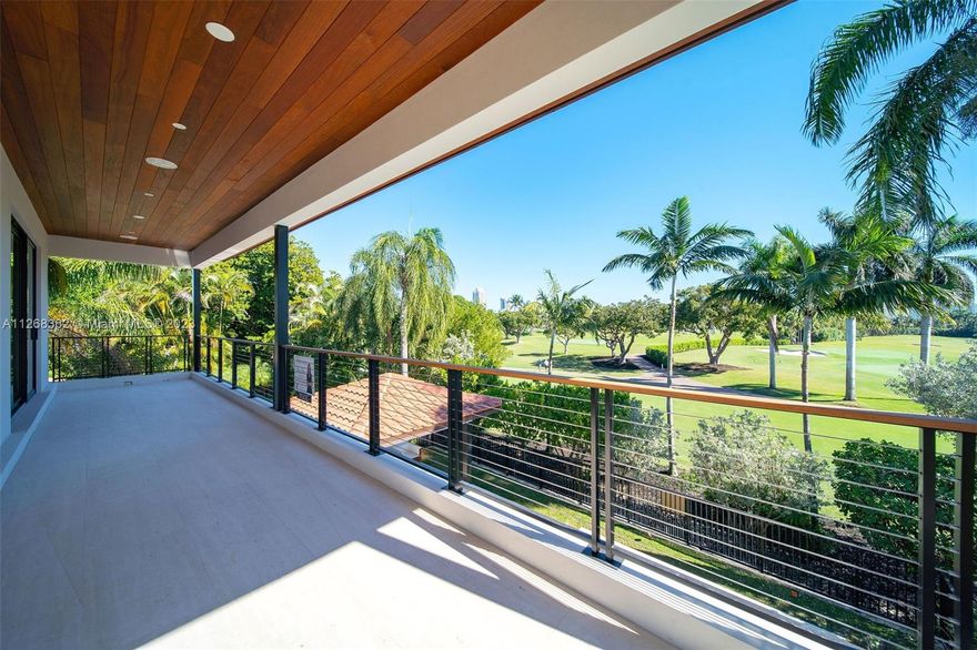 Conceived & built by Blanco Design & Build, this 4 bed/4.5 bath home boasts 3,441 sqft of flawless elegance & sophistication. New world meets old world styling from the coral oolite steps to the seamlessly designed foyer & open concept kitchen/dining/living room. Picturesque views of La Gorce Golf course from the outdoor kitchen & smart pool w/ LED lighting & cooling/heating features. The gourmet kitchen includes BlueStar appliances, wine fridge & premium coffee station. Each bedroom includes a private bathroom & walk-in closets. Uniquely designed limestone tile & DuChamps wood floors, Control4 smart home, two A/C units, laundry room, 2 car garage, Gas Generator hook-up, impact glass & LTS Connect security system. This spectacular new-construction home is a MUST SEE!