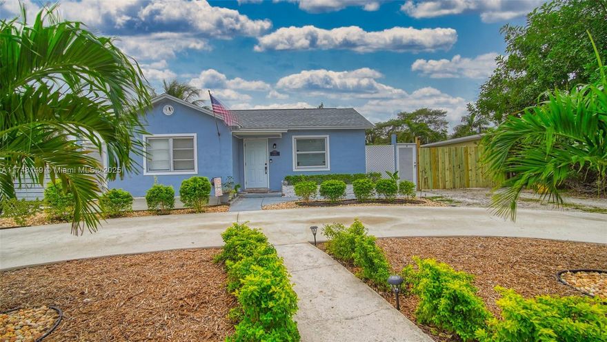 Tons of fenced parking, if needed. Come home to this Remodeled, 2 Bedroom, 2 Bathroom Single Family Home with its own Pool, Large Shed, Fenced Yard. Brand New Tile throughout & Fresh Paint. New washer and dryer. Parking for one car on the driveway outside of the gate and plenty more parking inside the gate. Pets will be considered on a case by case basis with a pet fee. Tenant pays all utilities, pool maintenance and lawn maintenance. Don't miss this opportunity. Minimum Credit Score considered is 650.