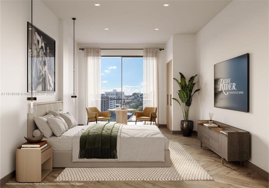 The Rider Residences, A Pre-Construction project nestled between Midtown, Edgewater, Design District, & Wynwood, fully furnished residences with no rental restrictions This Lockout Unit is the Swiss Army knife of Real Estate, offering unmatched flexibility for owners & investors, allows for multi-use living—reside in one section, rent the other, or combine for a spacious retreat. Enjoy premium amenities, including a private beach club, rooftop pool, wellness center, Sauna, Hamam, and Cold Plunges, plus the exclusive Rider Link App for seamless owner management. Interiors boast high-end finishes and smart layouts maximizing space. Anchored by Amazon’s latest expansion a Whole Foods Market, plus Equinox has preleased in a nearby Edgewater development, further elevating the area's prestige.