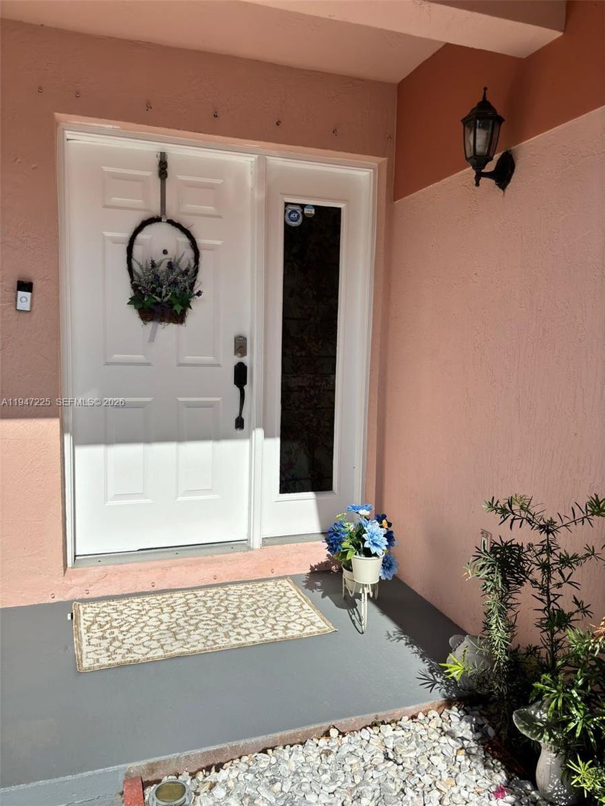 Discover modern luxury in this beautifully remodeled townhome. With 3 bedrooms, 2.5 bathrooms, and a cozy backyard, this corner unit offers both comfort and style. Located in a gated community with a serene pool overlooking a lake, it's the perfect blend of privacy and convenience. Move-in ready, schedule your viewing today and experience refined living at its best.