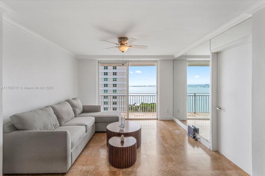 Brickell Key is a beautiful island community, well-known for its luxury residences and stunning views of Biscayne Bay and the Miami skyline. Residence #1614 at Isola Condominium is no exception, this split-plan 2 bedroom unit offers you a perfect layout with an unparalleled waterfront living experience. New building amenities feature a gym, pool, spa, BBQ areas, pickleball/tennis courts, mini-golf, convenience store, and 24-hour concierge services. The building also offers a business center, clubroom, bicycle storage, and valet parking