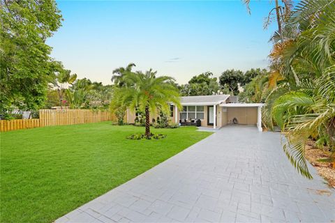 A home in Wilton Manors