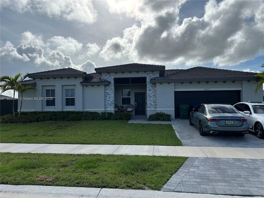 OWNER MOTIVATED! PRICED REDUCED! STILL NEGOTIABLE! TAKE A tour of This beautiful Lennar Home built in 2024! BRAND NEW CONSTRUCTION! ALL NEW!2 Car garage, with Plenty of parking space! Home is Located on The Corner of a No outlet street! The backyard is Enormous!! Plenty of Space for ALL OF It!  The Pool with a Beach entrance! The Boats and Rvs! & Still enough Space for your New Gazebo! This is on A corner Lot with A Grand TOTAL of 15,868 SQ FT LOT! The Home is JUST Perfect! Looks like Right out of a Magazine! Modern concept Finishes in the master closet with a Huge Walk in Closet with His/her space! Huge Closet!! Well thought out! Open concept w/ Dining Living room and kitchen leaving plenty of space for Family & Guest Entertainment! Owners Motived!  OWNERS Ready to Entertain OFFERS ASAP!