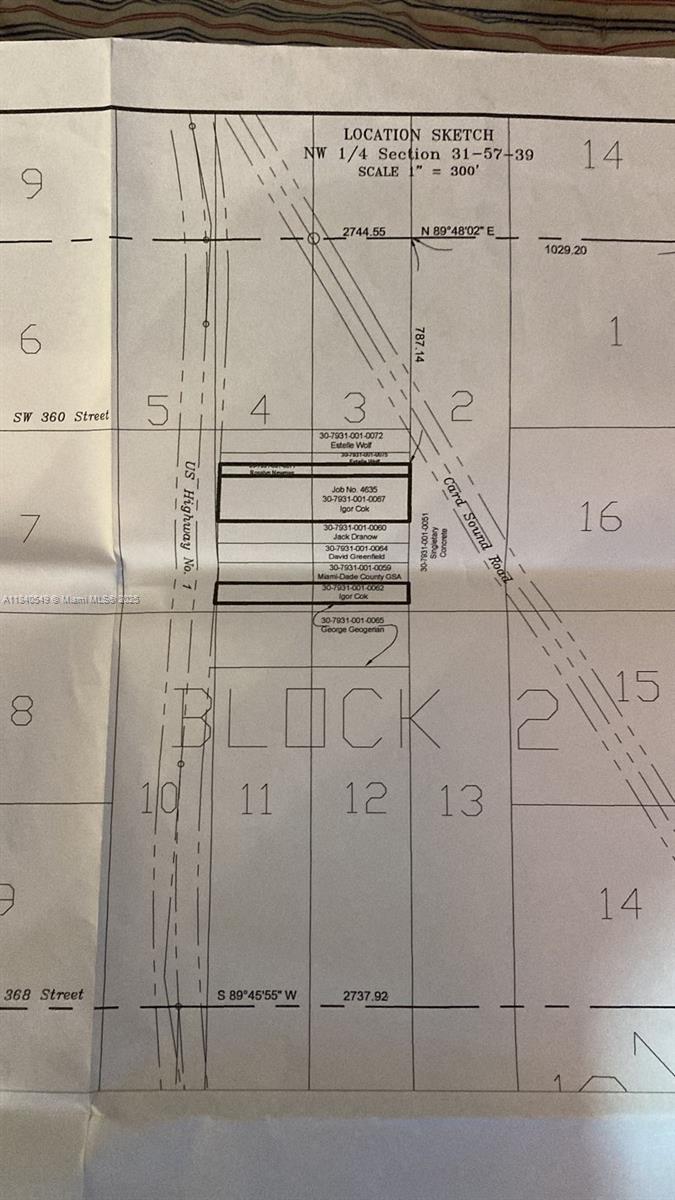 MIAMI LAND & DEVELOPMENT - Land
