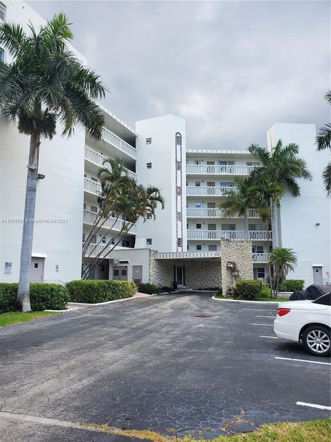 A home in Hallandale Beach