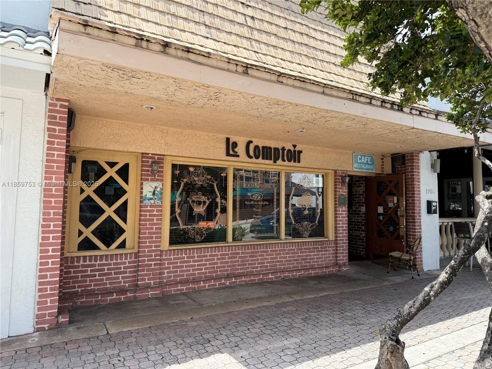 Introducing a rare opportunity to lease a turnkey restaurant and bar in the heart of Downtown Hollywood, Florida. This impressive property spans 2,600 square feet, offering ample space for both dining and entertainment. Situated prominently on Harrison Street, it enjoys high visibility and foot traffic, making it an ideal location for a thriving restaurant business. The standout feature of this property is its full commercial kitchen, fully equipped to meet the demands of a diverse culinary menu. With its prime location and turnkey setup, this restaurant and bar space presents an enticing prospect for entrepreneurs looking to establish a successful and vibrant establishment in one of South Florida's most dynamic entertainment districts. There is an additional $1k CAM + $30k Key Money.