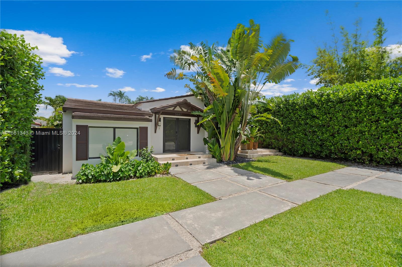 Property for Sale at 5887 Sw 28th St, Miami, Broward County, Florida - Bedrooms: 4 
Bathrooms: 3  - $1,450,000