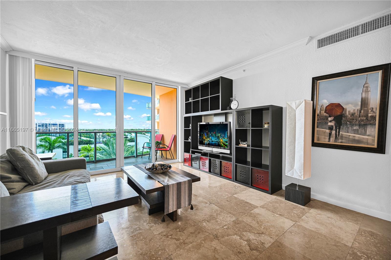 This charming apartment offers stunning sunset views from your private balcony. Located in a luxury beachfront condominium, it can be furnished or unfurnished to suit your needs. It has Hurricane Impact windows. Maintenance includes water, internet and cable. The building allows rentals up to 4 times a year with a minimum stay of 90 days. Vacant and easy to show, please call Karina co-listing agent.