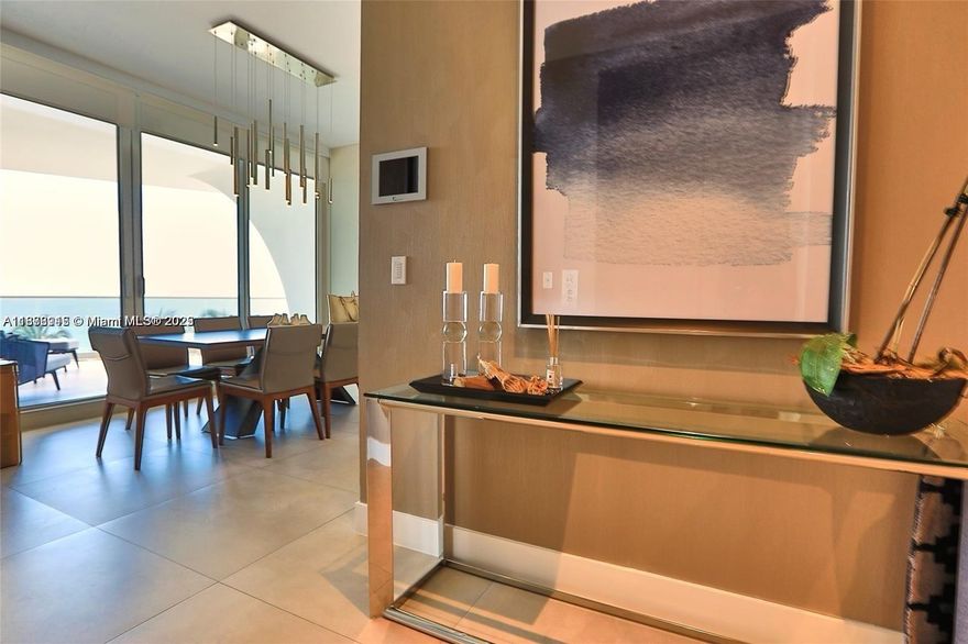THIS 2 BED/2, 1/2 BATH, LOCATED ON THE 5TH FLOOR OF THE MOST PRESTIGIOUS JADE SIGNATURE, ALLOWS YOU TO HEAR THE OCEAN FROM THE LARGE TERRACE, WITH SUMMER KITCHEN. EXQUISITE AND MODERN CUSTOM MADE DESIGNED FURNITURE, UNOBSTRUCTED OCEAN AND CITY VIEWS.  BUILDING OFFERS RESTAURANT AND THE ONLY TATA HARPER SPA IN FLORIDA, ALONG WITH VALET PARKING, AND CONCIERGE TO ASSIST YOU IN BOOKING CONCERTS, AIRLINES, LIMOS, ETC.  GIVE YOUR CLIENT THE OPPORTUNITY  TO EXPERIENCE DE JADE SIGNATURE.