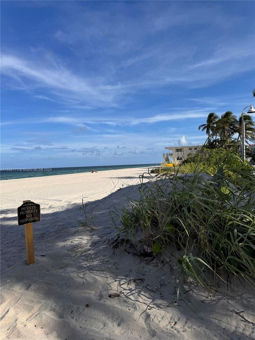 Rare Opportunity to own your own piece of a beach in South Florida! This beautiful one of a kind lot is extremely underpriced because of it current zoning, which is possible to get switched to residential development; That will sky rocket the value of this hidden gem instantly. Located in rapidly growing Hollywood Beach, this is your chance to own a piece of irreplaceable land!