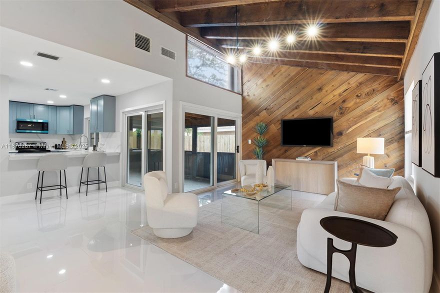 Beautifully remodeled 3 bedroom, 2 bath home – move-in ready! Featuring impact windows, a newer garage door, and a newer front door. Tile Tile roof has been inspected and is estimated to have 5–7 years of remaining life. A/C and water heater were replaced within the last 5 years. Modern interior with spacious layout and clean finishes throughout. No pool, but the home is well-maintained and ready for its next owner. Seller offering credit toward closing costs to help reduce buyer’s out-of-pocket expenses. Easy to show – schedule via ShowingTime.