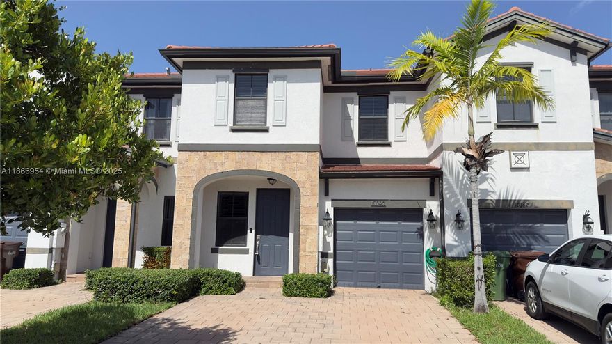 Great Opportunity in the luxury gated AQUABELLA community!  Townhouse with 1,959 SQF of living are with 3 bedrooms and 3 bathrooms plus a good size family room which can be used as 4th bedroom to accommodate big family. Master bedroom has tray ceiling. 1Car garage, supplemented by driveway offering space for 2 more vehicles and may be 4. Enjoy Resort Style CLUBHOUSE. !!EASY TO SHOW!! Go to showing request