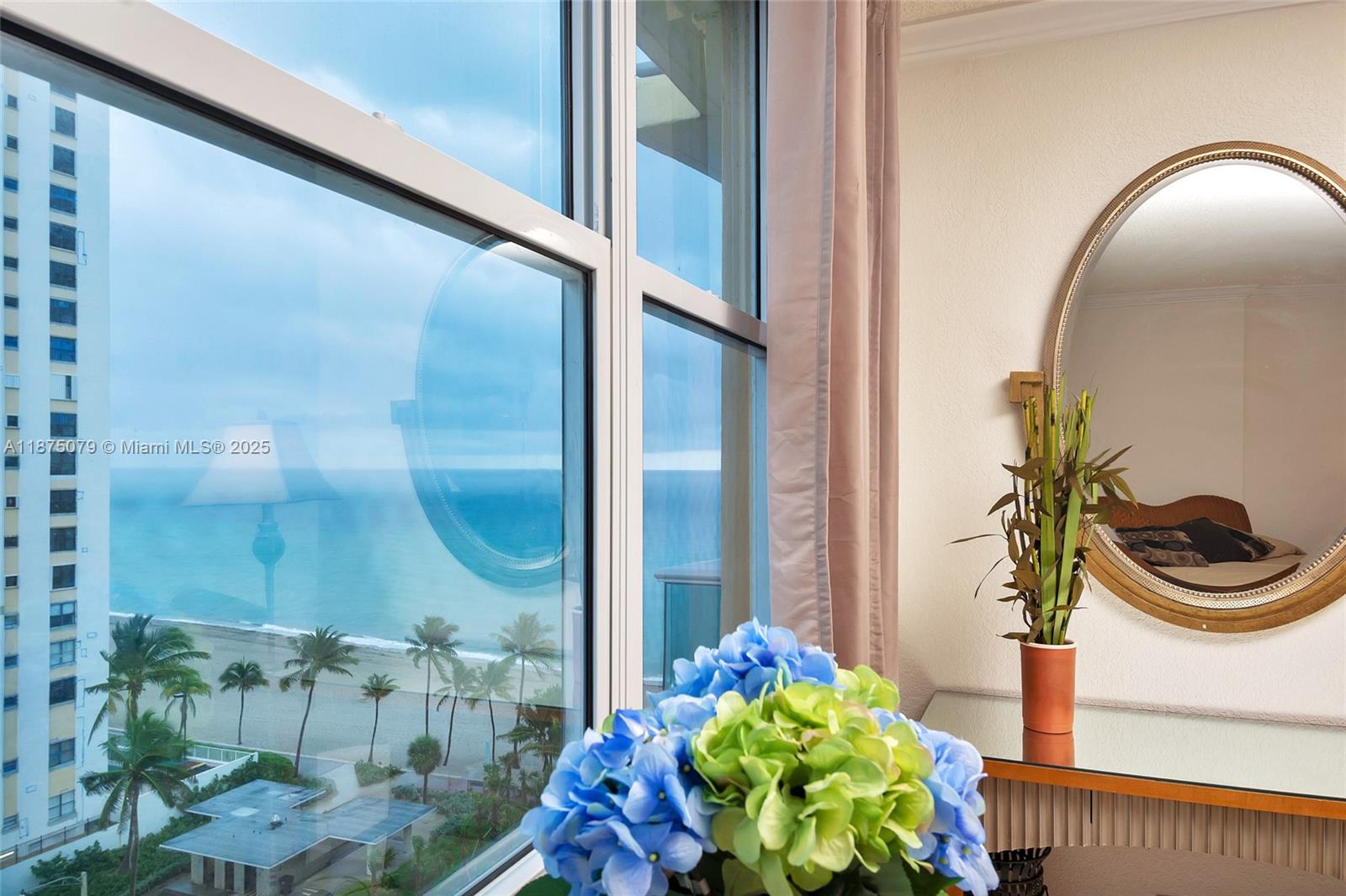 AVAILABLE 11/1/2025! Spacious studio at the 5-star oceanfront Wave Condo. Enjoy breathtaking ocean and Intracoastal views. The building offers resort-style amenities: oceanfront pool deck, jacuzzis, complimentary beach service, brand-new fitness center, social room, convenience store, onsite café, 24-hour security, and valet. Please note: no washer/dryer inside the unit. Minimum rental term: 3 months.