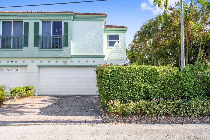 LOCATION, LOCATION, LOCATION!! Home is centrally located in downtown Ft. Lauderdale close to the beach and walking distance to the Broward Center for Performing Arts and Las Olas. The home features 3 bedrooms, 2 1/2 bath, high ceilings, a modern kitchen with granite countertops and stainless steel appliances, three large walk in closets and a unique attic space/bonus room above the master bedroom, impact window on the second floor, and a 2 car garage that is a huge plus/rarity for living downtown.