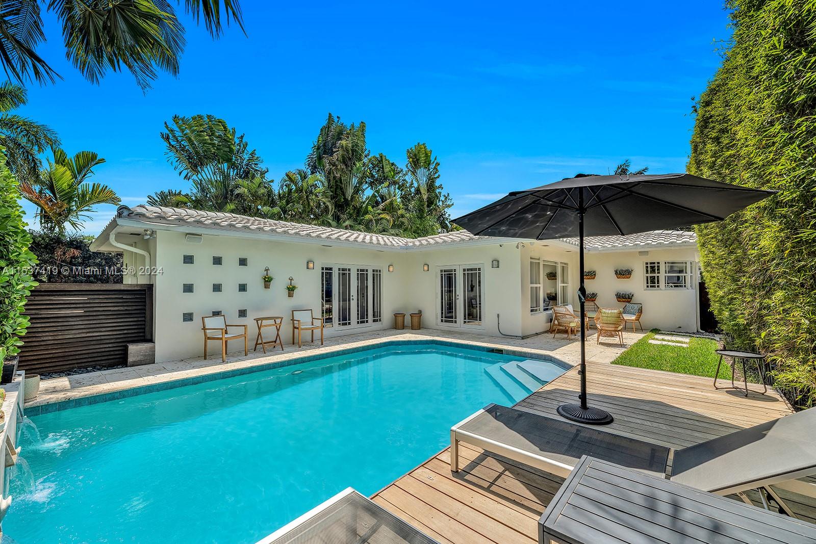 Rental Property at 5915 La Gorce Dr, Miami Beach, Miami-Dade County, Florida - Bedrooms: 4 
Bathrooms: 4  - $12,500 MO.