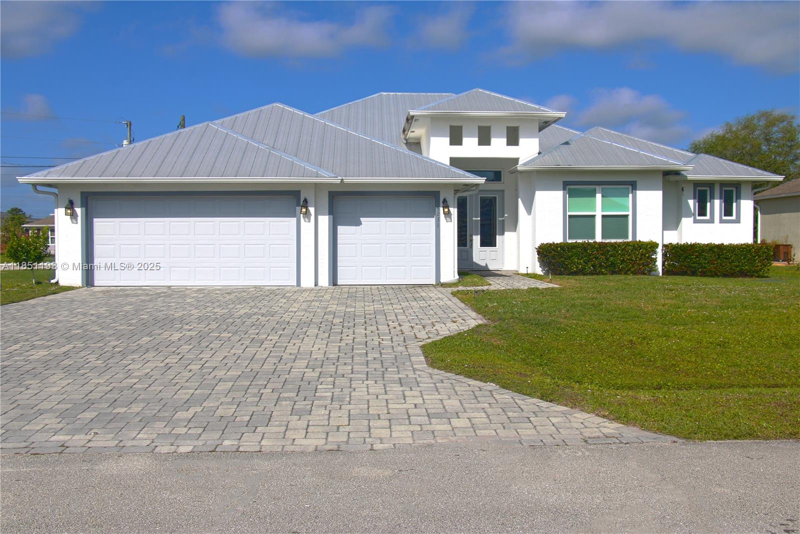 Welcome to your dream home in Port St. Lucie! Located in the sought out Torino Area! This impressive 1-story residence offers 5 bedrooms and 4 bathrooms, providing ample space for family living. With a 3-Car Garage, parking is convenient and easy. The spacious covered patio is perfect for relaxing as you enjoy family time. The modern kitchen features a stylish huge granite island, top-of-the-line appliances and elegant lighting fixtures. The primary bath boasts separate vanity sinks and a separate spa like shower and modern tub, while the expansive master bedroom includes a divided equal size walk-in closet. 3 beds/baths are on the opposite side of the house and is ideal for guests and privacy. OWNER IS LOOKING FOR A SHORT TERM RENTER 6 MONTHS OR BUYER!