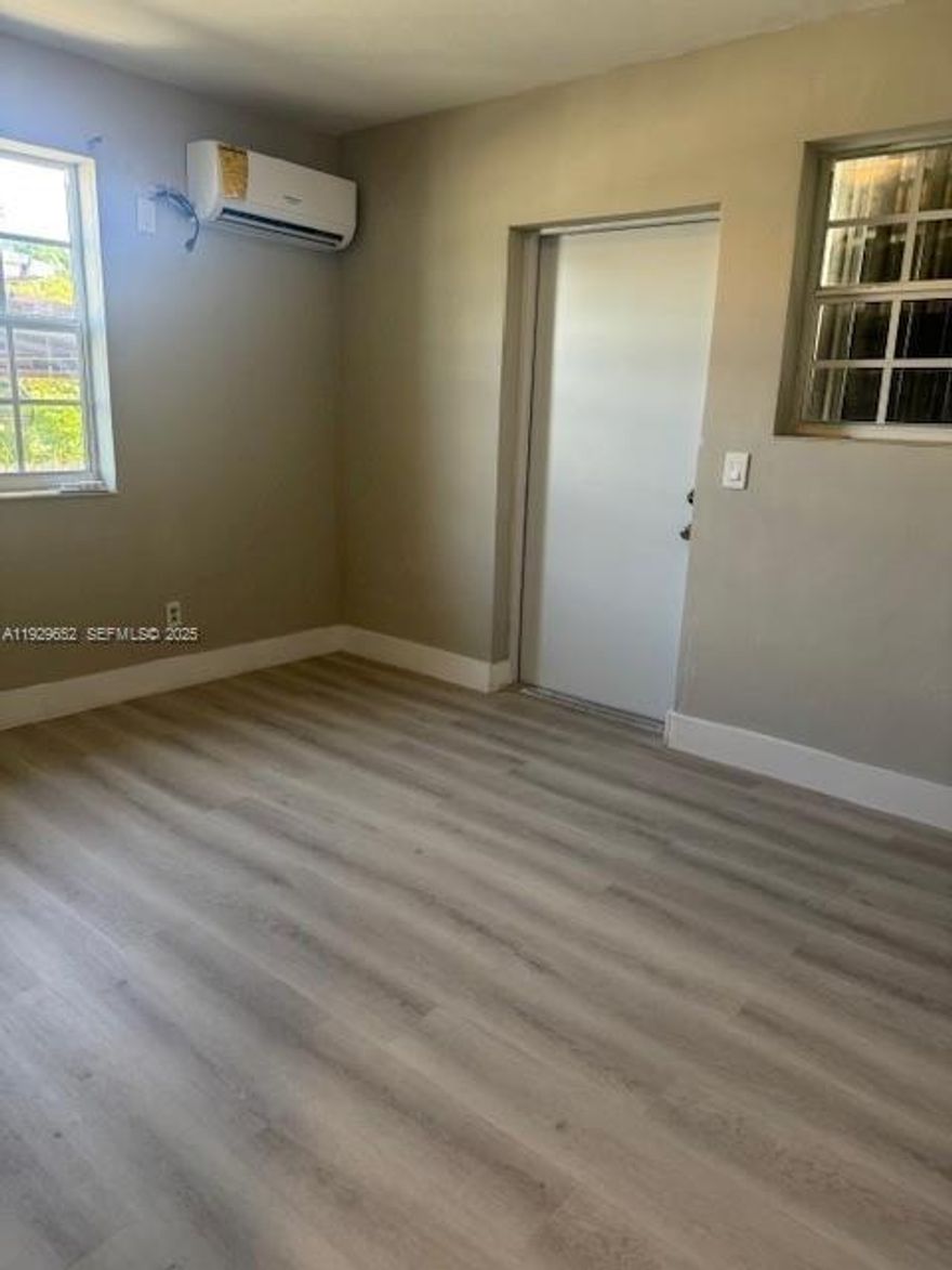 renovated 1 bedroom, 1 full bath with private entrance available for rent. Text Listing agent for showing 786-302-1374