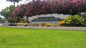 Very roomy and well located corner condo in the attractive community of Horizon West. It has 3 bedrooms and 2 bathrooms. One assigned parking spot and guest parking. This appealing community has a great deal of amenities which include 3 pools, tennis and racquetball courts, club hose and more. Horizon West is a gated and guarded community.