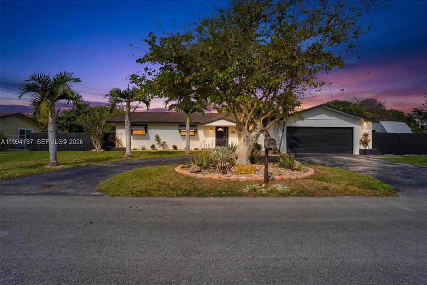 Searching for a Homestead home with no HOA, RV parking with full hookups, and room for a pool? 

Welcome to 28500 SW 161 Ave in Prestwick Estates where freedom, space, and smart upgrades come standard.
Set on a 15,006 sqft fenced lot in one of Homestead's most sought-after neighborhoods, this 3-bed, 2-bath home offers 1,752 sqft of move-in ready living plus an outdoor footprint that outperforms listings at higher price points.

Key Features:
No HOA your property, your rules
RV parking w/ full electric + sewer hookups (rare)
Remodeled kitchen, ample cabinetry & stainless steel appliances
Brand new washer & dryer
Oversized garage + dedicated storage closet
New covered patio built for entertaining year-round
Circular driveway abundant parking for guests & daily life
Shed for extra storage
Zoned: Avocado Elem | S. Dade Middle | S. Dade Sr. High
