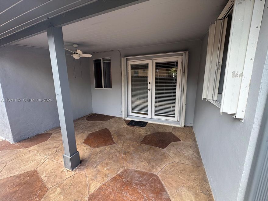 For Rent – 1 Bedroom / 1 Bathroom In-Law Studio:  Spacious and well-maintained 1 bed / 1 bath in-law studio with a private entrance, ideally located just minutes from Miami International Airport, Coral Gables, Miracle Mile, downtown, beaches, restaurants, and shopping centers.  This comfortable unit features tile flooring throughout, a dual-zone mini-split A/C system, and a spacious layout designed for easy living. Utilities are included in the rent — electricity, water, internet, and cable — offering convenience and predictable monthly expenses. The property includes remote-controlled driveway access, two assigned parking spaces, and fully paved parking, side, and backyard areas.  Shared backyard shed for additional storage. Pest control service is provided every three months, and exterior security cameras offer added peace of mind.  Move-in requires first month’s rent and one security deposit.  Ideal for a single professional or couple seeking privacy, comfort, and a prime central location.