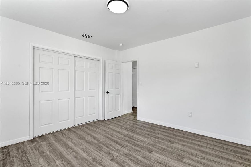 Newly remodeled 1BR/1BA unit in Miami! Features modern finishes, updated flooring, a refreshed kitchen with new cabinetry & countertops, and a stylishly renovated bath. Bright, open living area with ample natural light and well-sized bedrooms with good closet space. Conveniently located near major highways, shopping, dining, and schools. Ideal for homeowners or investors—move-in ready opportunity in a growing area!