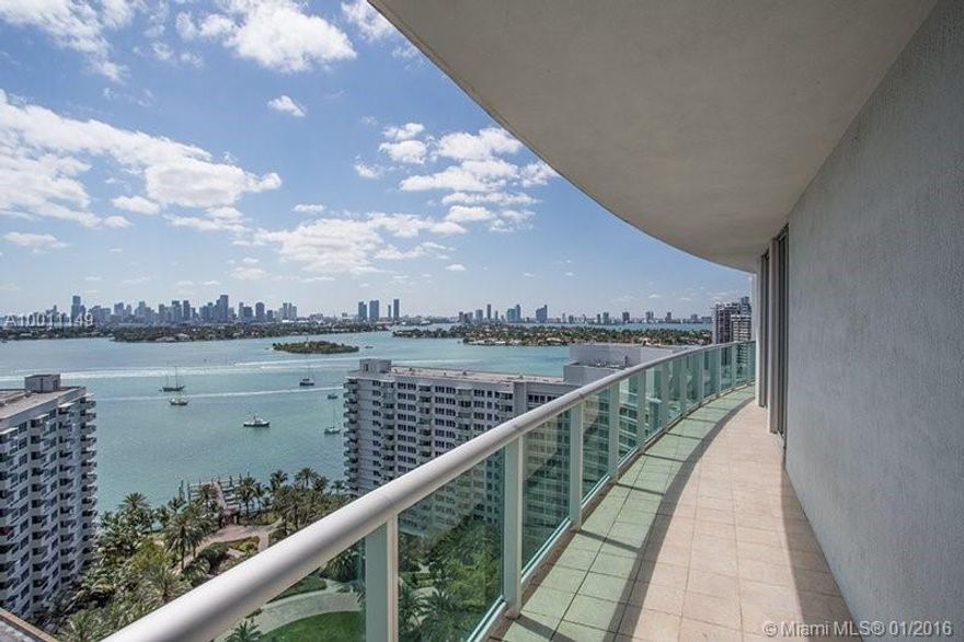 Welcome to Miami Beach's most exciting residential community, Flamingo South Beach. This 3 bed 2.5 bath apt is facing South West with spectacular Biscayne Bay, Downtown Miami, Sobe and ocean views. The interior features wood floors, modern kitchen, high ceilings and a huge wrap around balcony. Community amenities include a fitness center, 2 bay front pools surrounded by cabanas, lounge chairs and a tiki bar, a BBQ area and beach volleyball. Move-in for 1 month + $2k deposit. Available 01/08/16