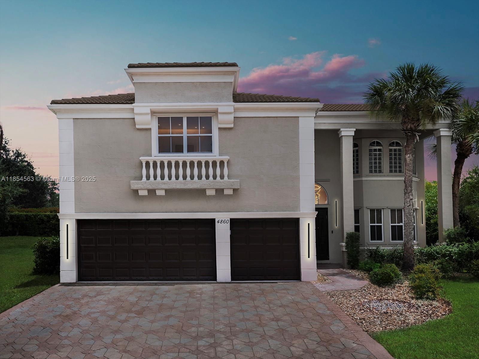 Experience elevated living in this impeccably remodeled two-story modern residence, offered fully furnished and turnkey. Nestled within a prestigious Riviera Isles guard-gated community, this stunning home showcases designer finishes, expansive living spaces, and a private pool oasis. Every detail has been thoughtfully curated—from smart home technology to luxury appliances—delivering comfort, style, and convenience at every turn. Ideal for discerning tenants seeking security, sophistication, and seamless living.