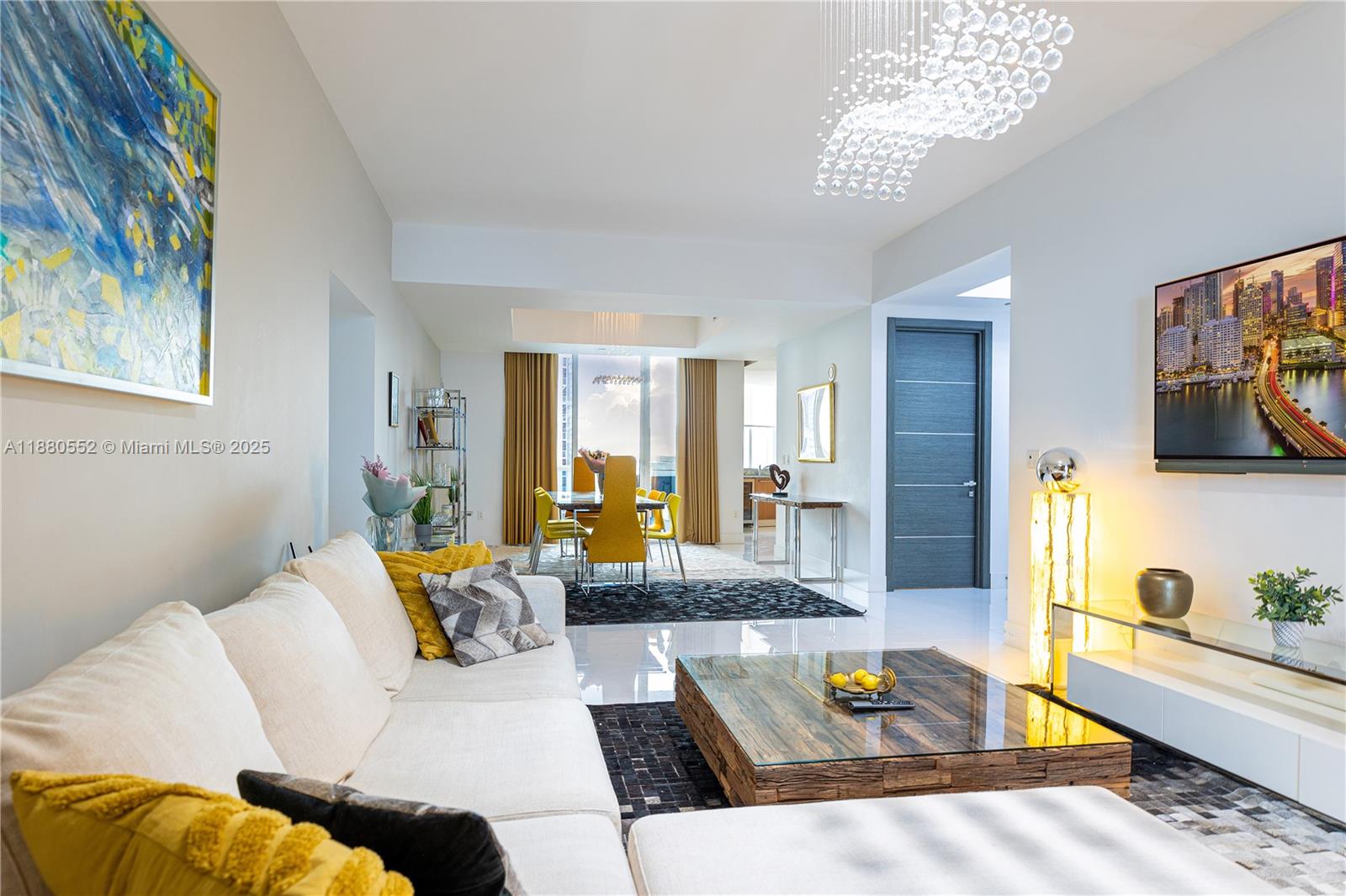Best Deal in Trump Towers II! Spacious 3 bedroom, 3.5 bath condo with 2,327 sq ft, 4 private balconies offering ocean and Intracoastal views.
Upgraded unit with Italian doors, marble floors, elegant finishes, and a gourmet kitchen with Sub-Zero and Bosch appliances, wine cooler. The large primary suite features a spa-style bath and walk-in closets.
Trump Towers II offers resort-style amenities: oceanfront gym, spa, pool, beach service, restaurant, valet, and 24/7 concierge. Close to the park, Bal Harbour Shops, and Aventura Mall.
Furnishings available for purchase separately. Don’t miss this upgraded condo—the best value in Trump Towers!