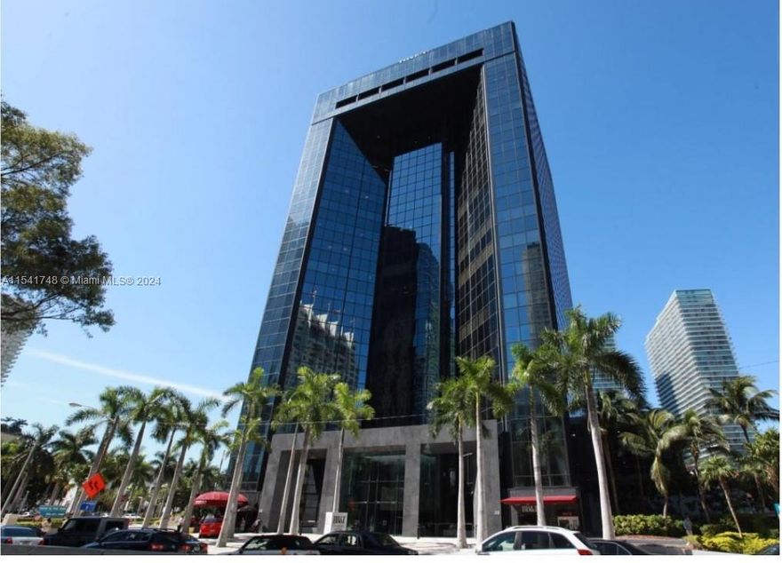 Unit 240 includes folios 0141381420340, 0141381420350, 0141381420360 as well. Spacious and practical layout with a reception area, kitchen and 6 private offices.  Located in the heart of Brickell, state of the art building 24-hour manned security, upgraded lobby, open landscape plaza with a sweeping semicircular drop driveway drop driveway and main entrance. Assigned parking spots with additional fee. Owner is also selling adjacent office 220, MLS A11541369, and would prefer to sell them together. There is a tenant with a long term lease.