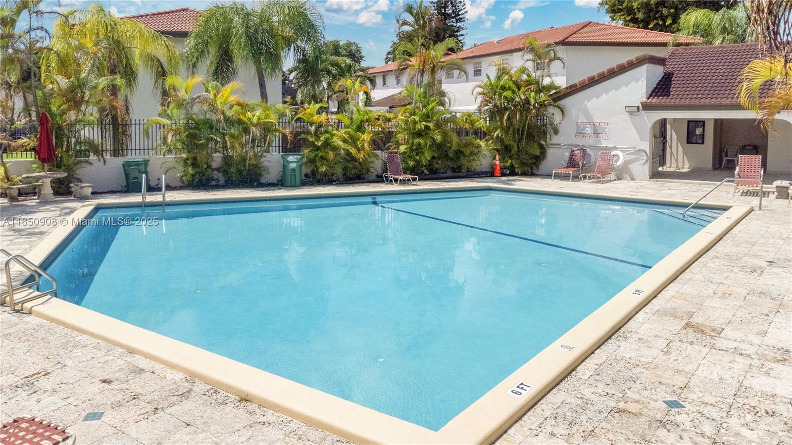 Freshly painted and updated 3-bedroom, 2-bath corner townhome in Kendall’s desirable Lambiances community. Bright and spacious with washer & dryer inside the unit, community pool, lake views, and a prime location close to shops, dining, and schools. Move-in ready!