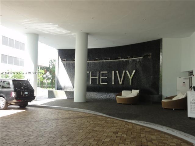 SPACIOUS CORNER UNIT!! Located on the North East corner of the building; very spacious; Huge wrap around balcony. Tile floors throughout the entire apartment; water, basic cable, internet, one assigned parking space all included. The IVY Condo has state of the art amenities including gym, recently renovated pool deck and recently renovated spa area. Easy to show!