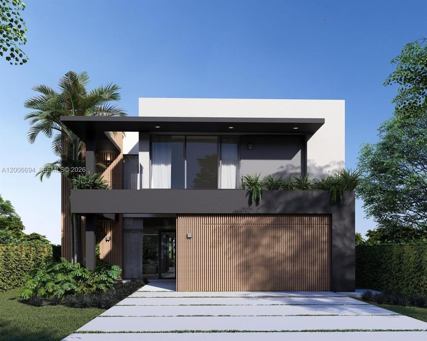 Architecturally striking new construction in the heart of Schenley Park, near Miami Children’s Hospital and just moments from Coral Gables. Designed with clean modern lines and warm organic finishes, this residence offers elegant open-concept living, a private office, covered terraces, and a seamless connection to the outdoors. The resort-inspired backyard showcases a sleek pool and inviting entertaining areas, creating a refined yet relaxed lifestyle. An exceptional opportunity to own a brand-new contemporary home in one of Miami’s most desirable neighborhoods.