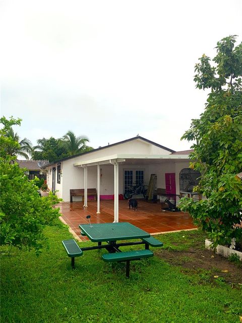 A home in Miami