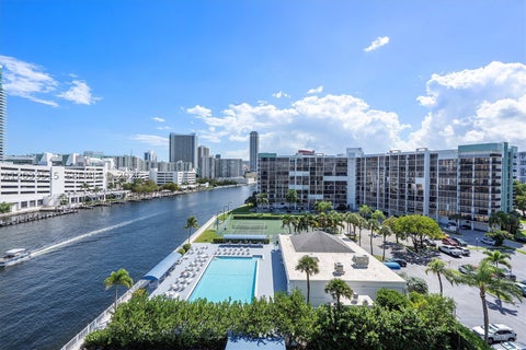 Photo of 600 Parkview Dr #815, Hallandale Beach, FL 33009 (MLS # A12033515)