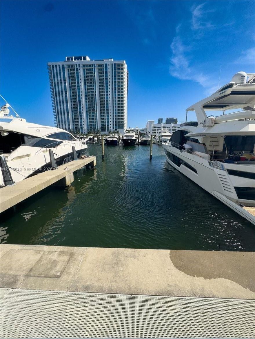 Restricted boat slip available at Marina Palms Marina accommodating a vessel up to 60 feet in length and 22 feet in width. Located on the north side of the marina, this is a fixed (non-floating) dock. Ownership is restricted to current owners at Marina Palms or The Reserve at Marina Palms, or buyers simultaneously purchasing a residence within either tower. The slip is currently being offered in conjunction with Unit 605 at Marina Palms North Tower (MLS A12017738); however, purchaser is not required to acquire that specific residence as long as community ownership requirements are met. Slip may be utilized by an end user or rented through the marina program. Rent roll available upon request.

Marina Palms Marina offers full-service amenities including professional marina staff and dockmaster assistance, dockside high-speed internet, and on-site fueling services with both diesel and regular gasoline supported by two 12,000-gallon fuel tanks. Additional conveniences include a well-equipped marina store and quick ocean access just minutes from Haulover Inlet. Marina market is open daily from 8 AM to 5 PM.
