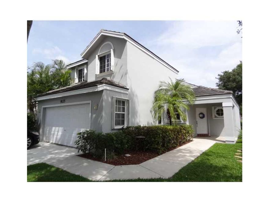 Peaceful and friendly community, "A" rated schools, Bright and spacious two story home with a 2 car garage in a family oriented area.  Open floor plan, volume ceilings, tiled throughout the first  floor, second floor has carpeting, master bedroom downstai rs two other bedrooms are upstairs.  Tenant occupied until the middle of April, please provide notice to show.