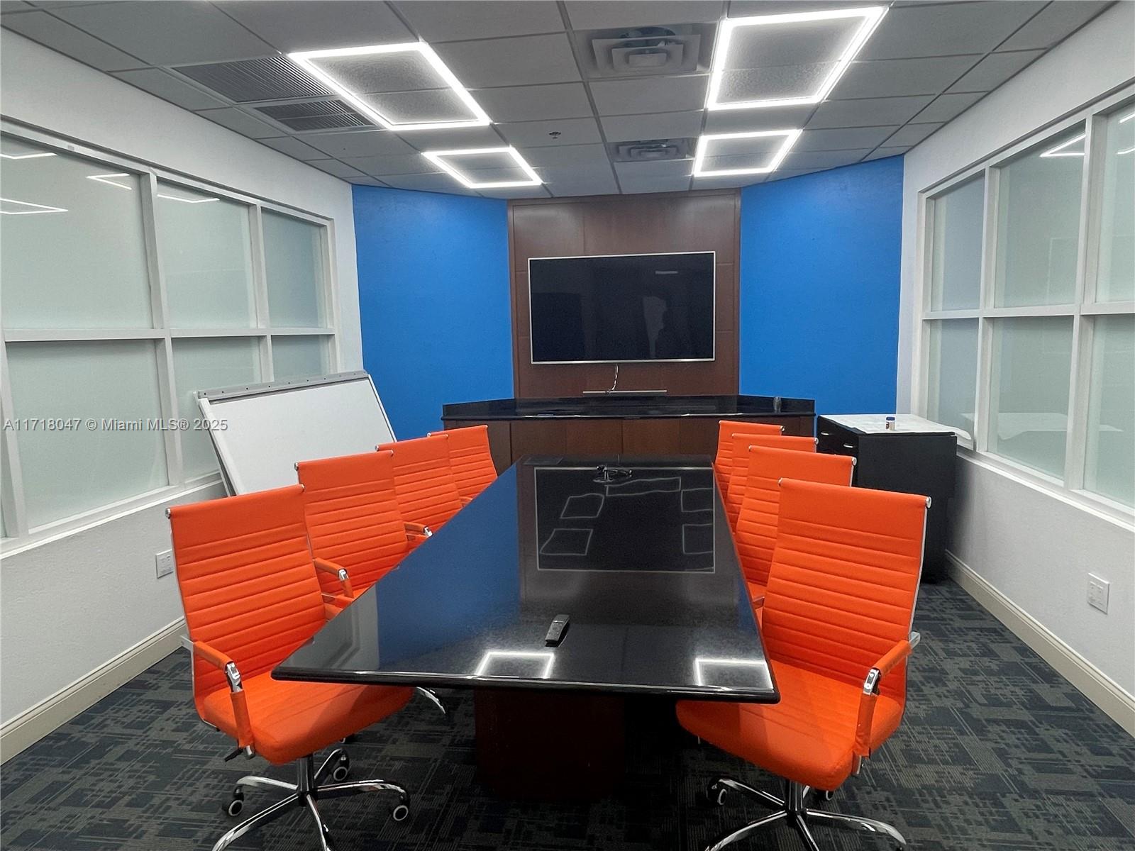 Private furnished Executive Office in a Large Executive Office Suite Complex in Hollywood. Rent is $1100 per month all inclusive: electricity, WiFi, use of conference room, restrooms, kitchen, Shared receptionist. One Month Security and 1st Month Rent to Move in. 24/7 access with Fob.