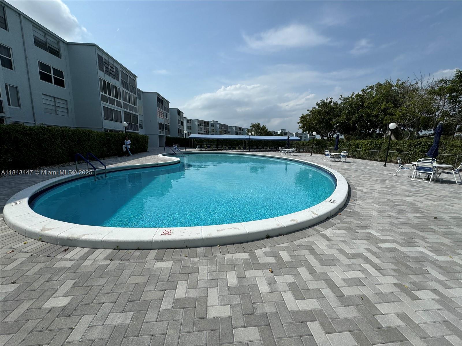 Enjoy Florida beautiful weather all year long.! This very spacious 2/2 apartment, with abundant sunlight, 1,000 sq ft under AC. breath-taking golf and garden view from the master bedroom and balcony. Very active Palm Springs II Community, offering a variety of activities all year long, 2 pools, fitness room, clubhouse offering a large event room. Minutes away from golf courses, shopping centers, fine dining and grocery stores. Available September 1st. WASHER/DRYER in the Unit, water and cable included.